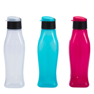 Varmora Aqua Rio | FDA Approved BPA-Free | Crystal Clarity | Leak Proof | 500 ml  | SET OF 3