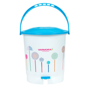 Varmora Mint-O Pedal Bin | Eco-Friendly | Odor-Controlled Waste Disposal | Strong, Sturdy, and Stylish | 16000 ML