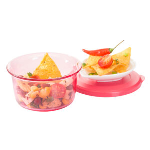 Varmora Elite Bowl Full Set | FDA Approved BPA-Free | Versatile Sizes | Air-Tight Seal | Unbreakable Polycarbonate | Crystal Clear | Microwave & Refrigerator Friendly | Hygienic 100% Food-Grade Material