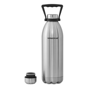 Varmora Silky | Thermal Flask Bottle | Keeps Beverages Warm or Cold | Food Grade Stainless Steel | 1800ml