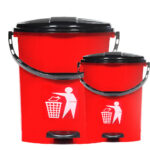 KRS11 STEP DUSTBIN ROUND ( 11 LITRE )