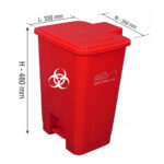 K30 STEP DUSTBIN (Bio Medical / General / Food Waste Bin) l 30 LITRES