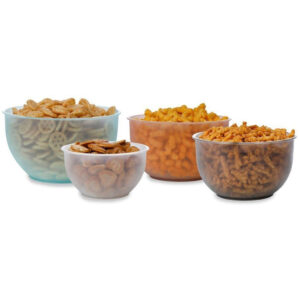 Varmora Mixing Bowl | Set of 4 | Contemporary | Time-Saving | Microwave Friendly