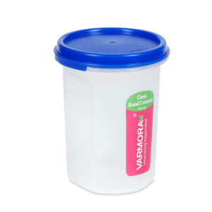 Varmora Classic Round Container | FDA Approved BPA-Free | Versatile Handy Design | Hygienic 100% Food-Grade Material | 440 ML