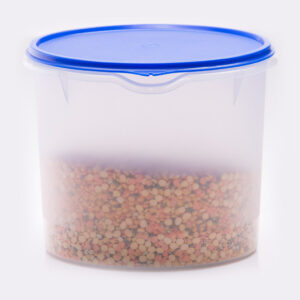Varmora Magnum | Round Plastic Container | Transparent | Air-Tight Seals | FDA Approved & BPA-Free | Food-Grade Material | 5300 ML