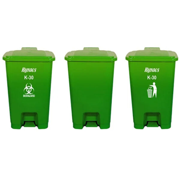 K30 STEP DUSTBIN (Bio Medical / General / Food Waste Bin) l 30 LITRES