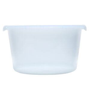 Varmora Crystal | Plastic Bathtub | Size: 20 Ltrs | Unbreakable Plastic | Leak Proof with Great Durability | Bpa Free