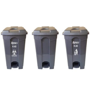 K65 STEP DUSTBIN (Bio Medical / General / Food Waste Bin) l 65 LITRE
