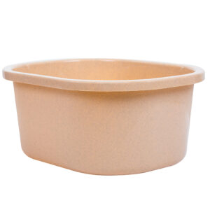 Varmora Oval | Plastic Basin Tub | Size: 20 Ltrs | Multipurpose Basin Tub/Washing Tub | Durable & Unbreakable Plastic | BPA Free