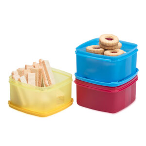 Varmora V Fresh Assorted | Set of 3 | FDA Approved | BPA-Free | Fun Colors | Fresh and Hygienic Food Storage | 1000 ML