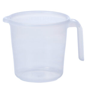 Varmora Crystal | Plastic Mug | Size: 1.5 Litre | Strong & Unbreakable Plastic l Set of 6
