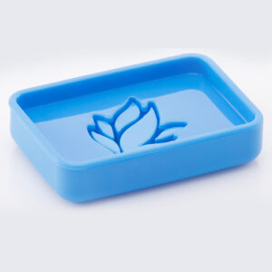 Varmora Plastic Soap Box | Portable Plastic Self Draining Soap Stand | Leakproof Soap Box for Bathroom | Durable & Unbreakable Plastic Material