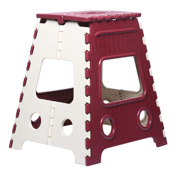 Varmora Folding Stool | Lightweight & Portable | Ergonomic Handle | Sturdy Design