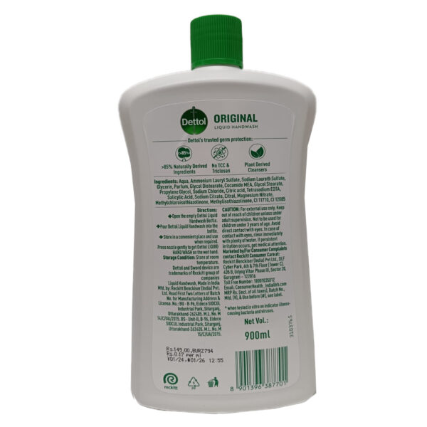 DETTOL BOTTLE (900 ML)