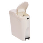 PLASTIC SLIM WHITE DUSTBIN