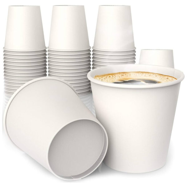 PAPER CUP WHITE 200ML BIODEGRADABLE