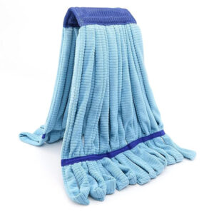 Commercial Mop Head Replacement Large Microfiber Tube Mop, Industrial Wet Mops | Washable Refill, Reusable, Heavy Duty