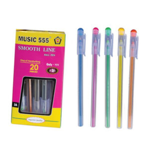 MUSIC 555 SMOOTH LINE USE & THROW PEN