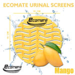 ECOMATE PREMIUM URINAL SCREEN MANGO (YELLOW) PACK OF 2