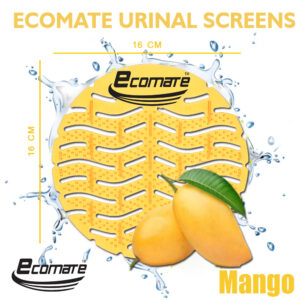 ECOMATE PREMIUM URINAL SCREEN MANGO (YELLOW) PACK OF 2