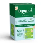 Dyna Fresh Air Freshener Pocket Feel The Freshness Green Apple Fragrance (Pack Of 10)