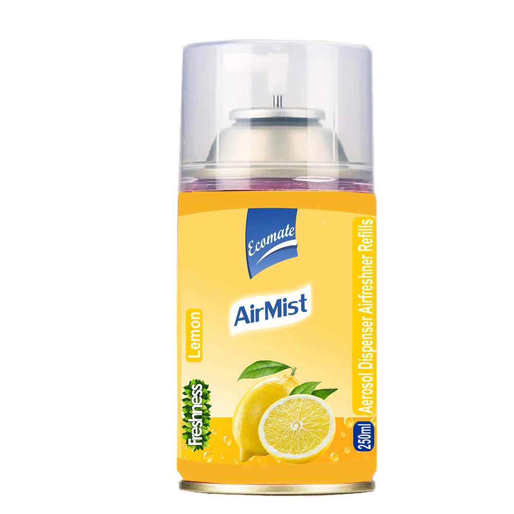 ecomate-airmist-aerosol-refill-big-lemon-250ml-front.webp Ecomate Airmist Aerosol Refill Big Lemon 250Ml - Image 1