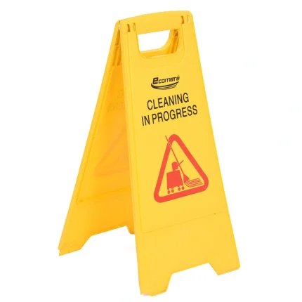 Ecomate Caution/Sign Board Yellow Cleaning In Progress