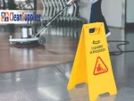 Ecomate Caution/Sign Board Yellow Cleaning In Progress - Image 2