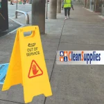 Ecomate Caution/Sign Board Yellow Out Of Service - Image 2