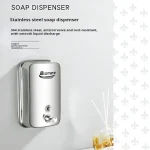 Ecomate EP-0012 (a) Stainless Steel Liquid Soap Dispenser 500ml - Image 3