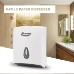 Ecomate EP-8228 (a) N Fold Tissue Dispenser Plastic White - Image 2