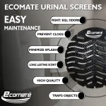 Ecomate Premium Urinal Screen Blackberry Black Pack Of 2 - Image 4