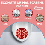 Ecomate Premium Urinal Screen Spiced Apple Red Pack Of 2 - Image 6