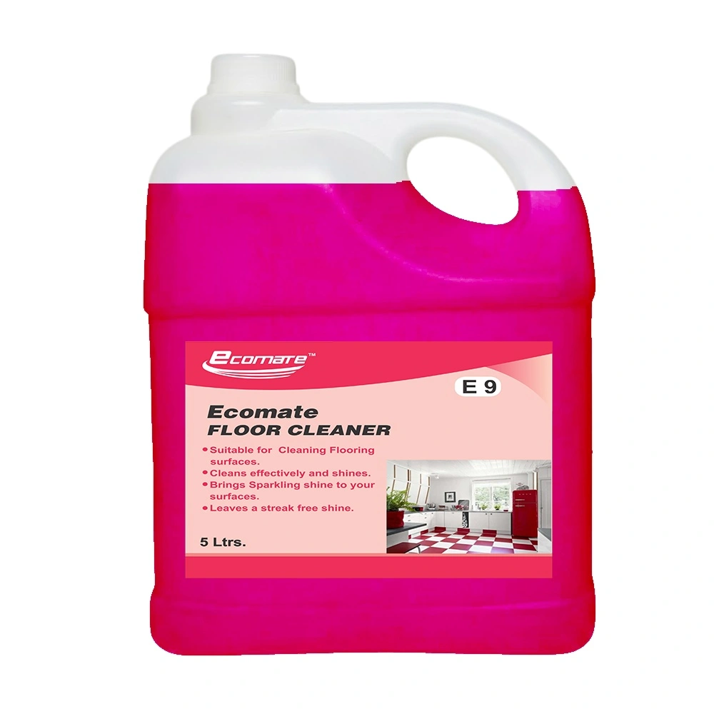 ecomate-professional-e-9-floor-cleaner-5-litre-front.webp Ecomate Professional E9 Floor Cleaner 5 Litre - Image 1