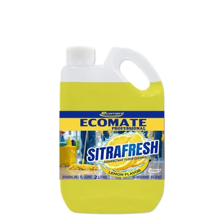 Ecomate Professional Sitrafresh Lemon Floor Cleaner 2 Litre