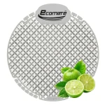Ecomate S Square Premium Urinal Screen Lime Transparent Pack Of 2 - Image 2