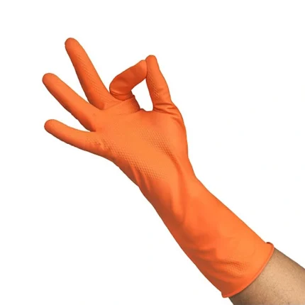 Hand Gloves Orange M