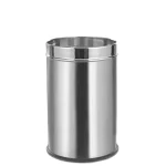 Ecomate Steel Dustbin Plain 8 Inch x 12 Inch