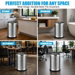 Ecomate Steel Jali Dustbin 16 Inch x 30 Inch - Image 5