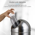 Ecomate Steel Push Bin 10 Inch x 14 Inch - Image 4