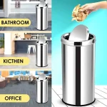 Ecomate Steel Swing Bin 10 Inch x 24 Inch - Image 5