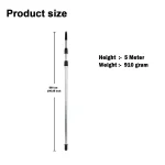 Ecomate Heavy-Duty Aluminium Telescopic Pole Extension Handle 5 Meter - Image 2
